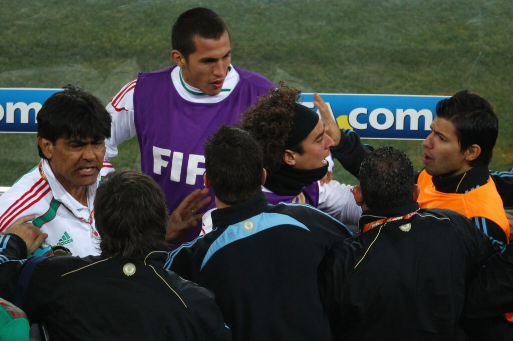 Argentina v Mexico: 2010 FIFA World Cup - Round of Sixteen