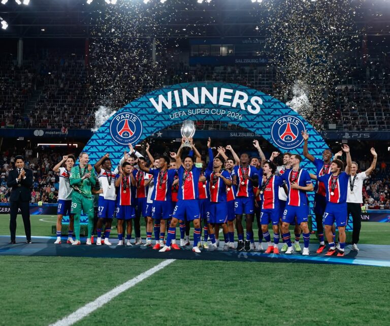 PSG, bicampeón de la UEFA Super Cup