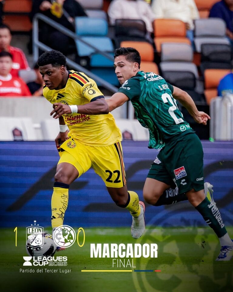 León encuentra el gol al final y se queda con el tercer lugar de la Leagues Cup
